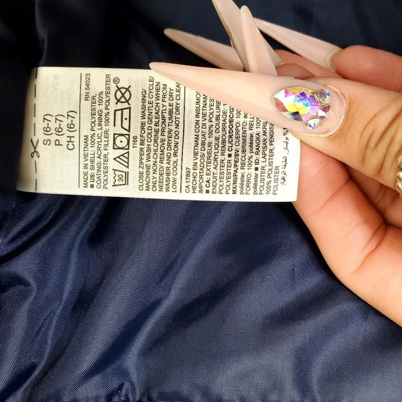 Old Navy Gray/Navy Boys Jacket - Picture 4 of 7